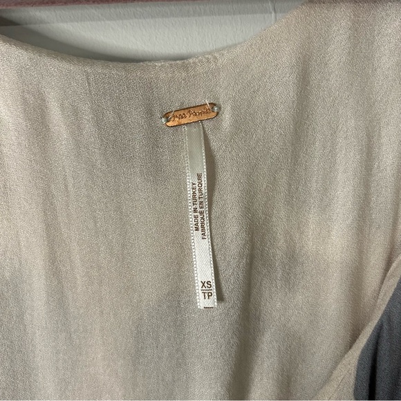 Free People Faye Printed Flowy Wrap Maxi Dress - Picture 3 of 6